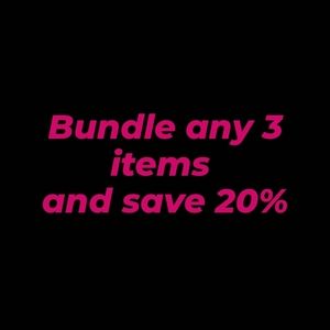 BUNDLE 3 SAVE 20%